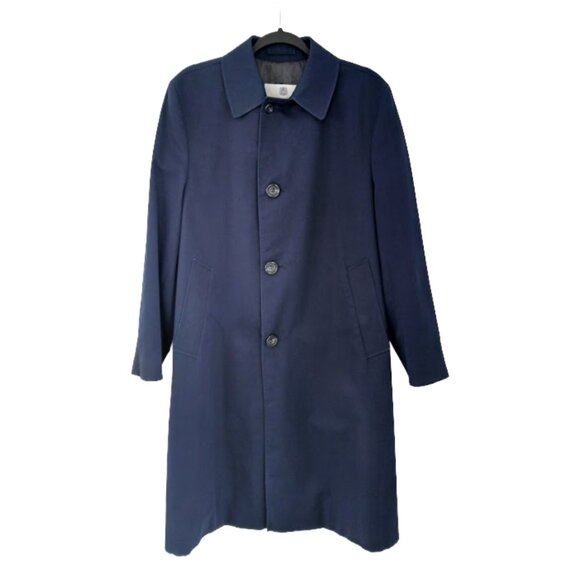 Aquascutum London Other - Vintage Aquascutum Aqua 5 Trench Coat in Navy Blue